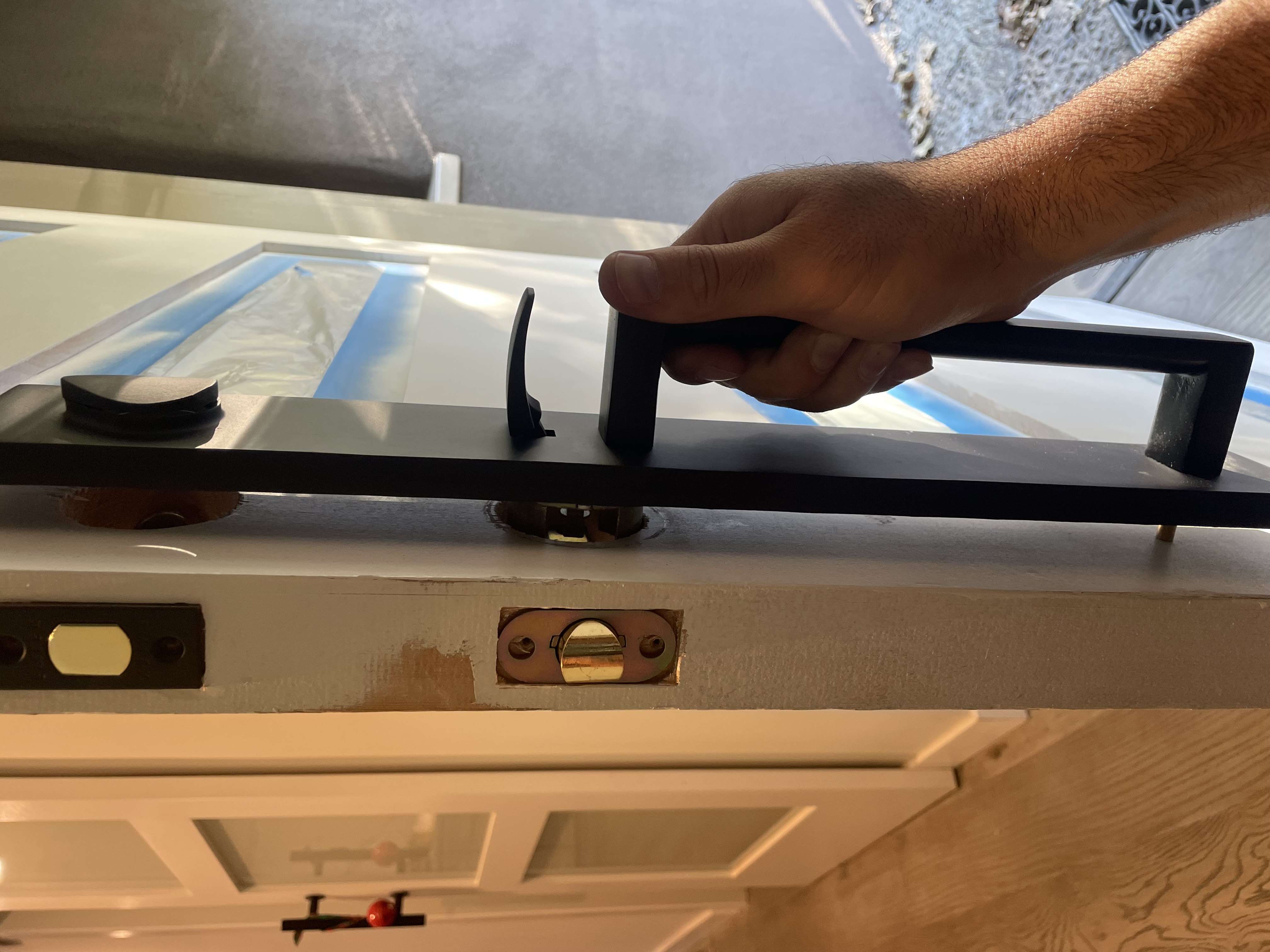 Locksmith at work